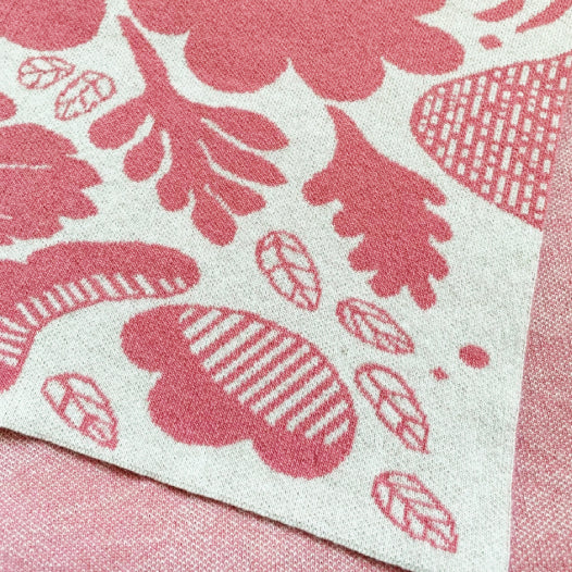 Whirlow Flora scarf in lambswool made in scotland