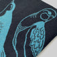 Whirlow flock bird scarf in lambswool made in scotland